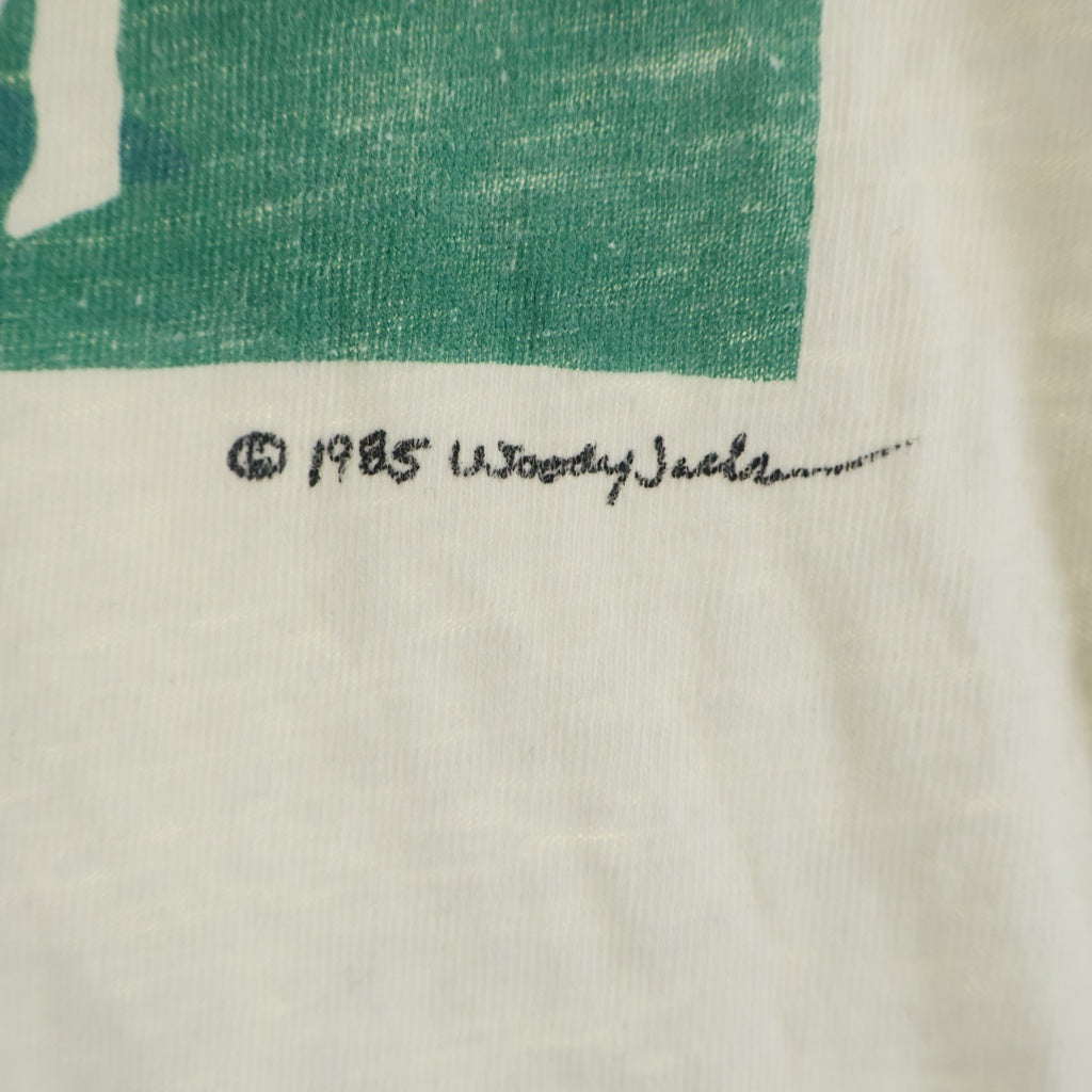 VINTAGE(ヴィンテージ) 80S WOODY JACKSON ART TEE アート 片面プリント半袖カットソーTシャツ ホワイト -