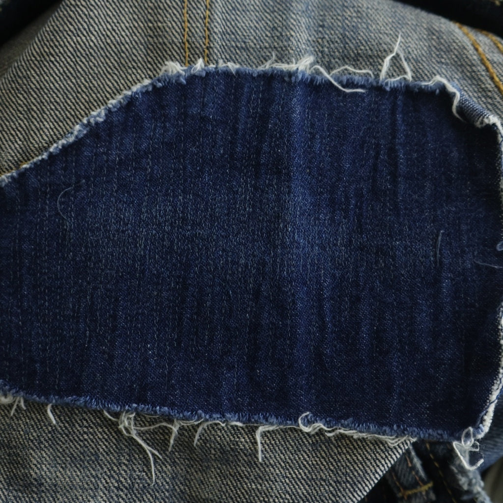 Levi's(リーバイス) 66501 1966年モデル 復刻 BIG E ボタン裏無刻印 日本製 ボタンフライ デニムパンツ インディゴ 66501-0062 66501-0062