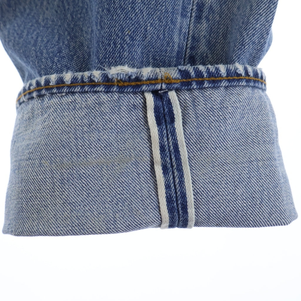 Levi's(リーバイス) 80-90S 501 赤耳 ボタン裏524 並行ステッチ スモールe デニムパンツ インディゴ -