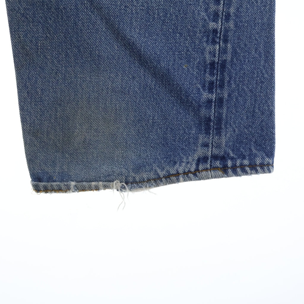 Levi's(リーバイス) 80-90S 501 赤耳 ボタン裏524 並行ステッチ スモールe デニムパンツ インディゴ -