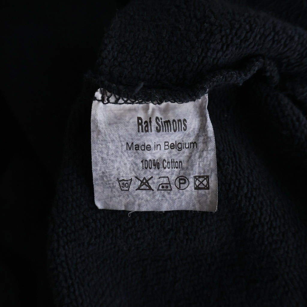 RAF SIMONS(ラフシモンズ) 02AW ARCHIVE Virginia Creeper期 Creeper Roots Hoodie アーカイブ ヴァージニアクリーパー期 オーバーサイズ プルオーバー スウェットパーカー ダークグレー -