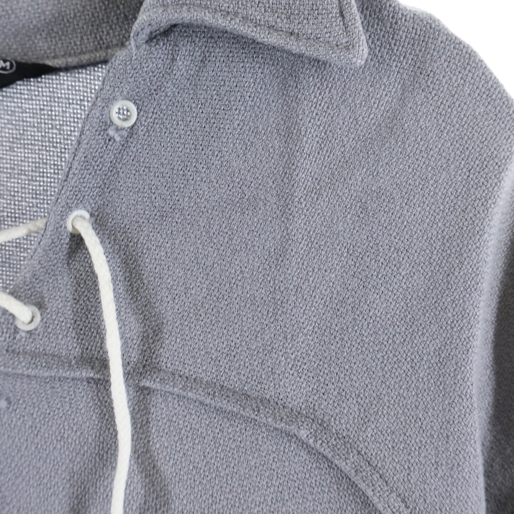 VINTAGE(ヴィンテージ) 60-70S SEARS (シアーズ) PREMIERE COLLECTION LACE UP SHIRT レースアップ 半袖シャツ グレー -