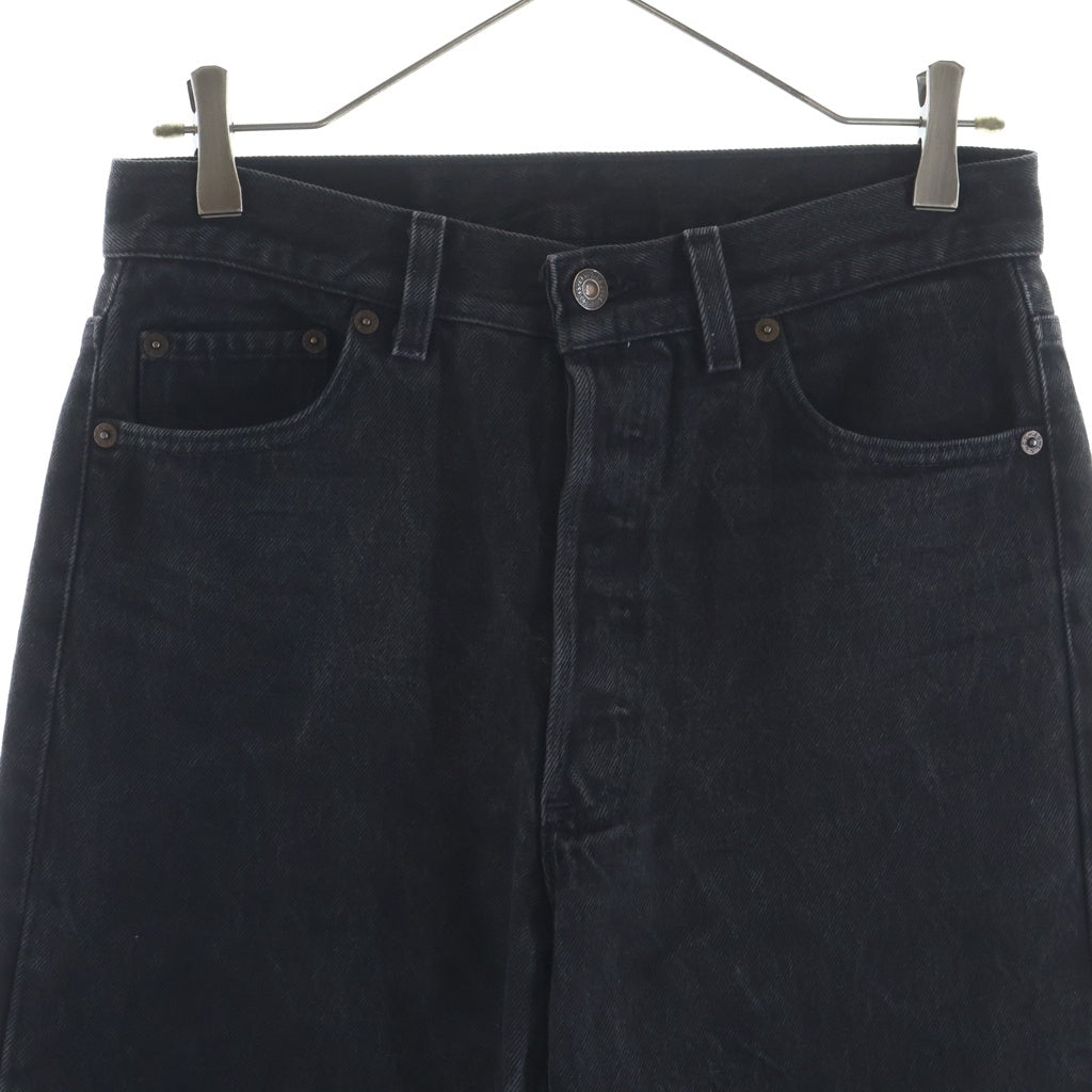 Levi's(リーバイス) 90s 501 スモールe ボタン裏653 後染め USA製 デニムパンツ ブラック