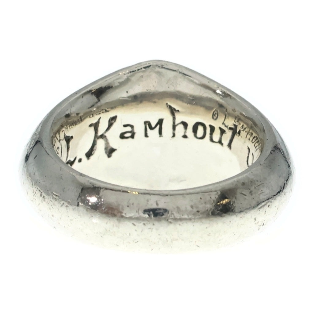 LEONARD KAMHOUT(レナードカムホート) SILK RING LARGE シルクリングラージ シルバー