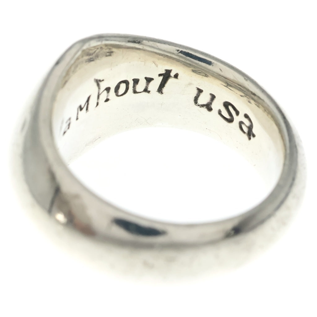 LEONARD KAMHOUT(レナードカムホート) SILK RING LARGE シルクリングラージ シルバー