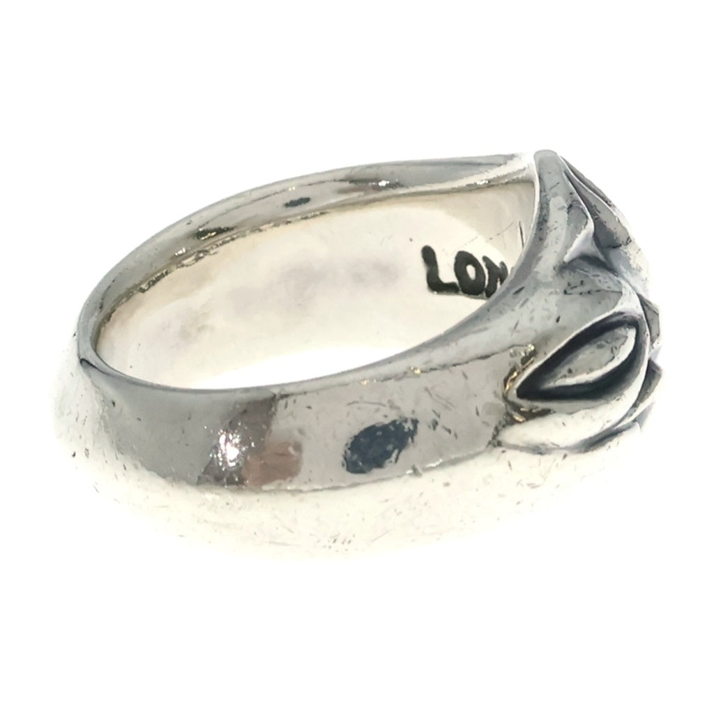 LONE ONES(ロンワンズ) MFR-0004 CARVED SILK RING LARGE カーブドシルクリングラージ シルバー