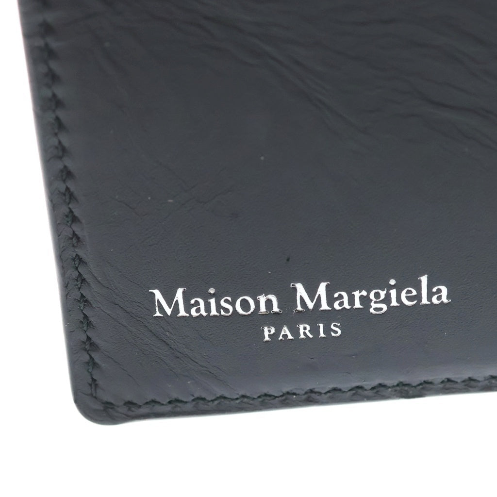 Maison Margiela(メゾンマルジェラ) BIFOLD WALLET 二つ折り財布 ブラック S35U10448