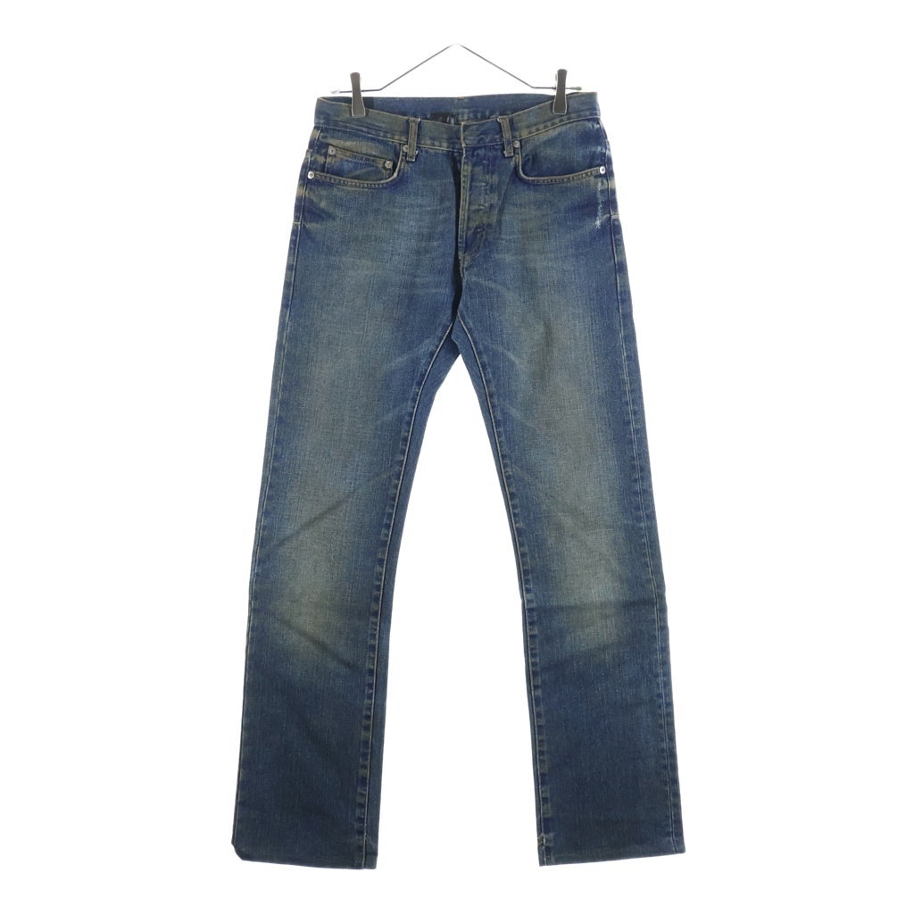 Dior HOMME(ディオールオム) 04AW VICTIM期 RUST DENIM PANTS エディ期 錆加工 デニムパンツ ストレート インディゴ 4HH1016205