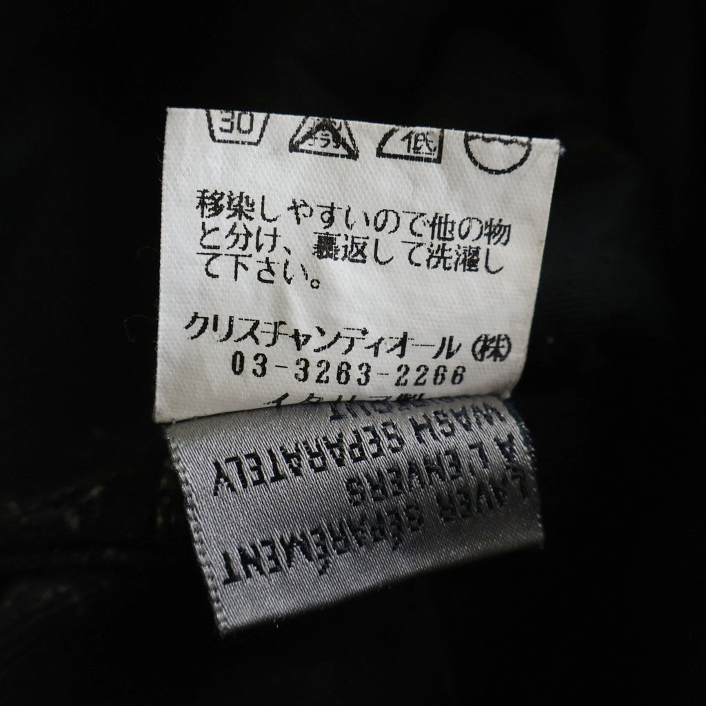 Dior HOMME(ディオールオム) 05AW GARMENT-DYED BOOTCUT DENIM PANTS エディ期 後染め ブーツカット デニムパンツ ブラック 5HH1011208