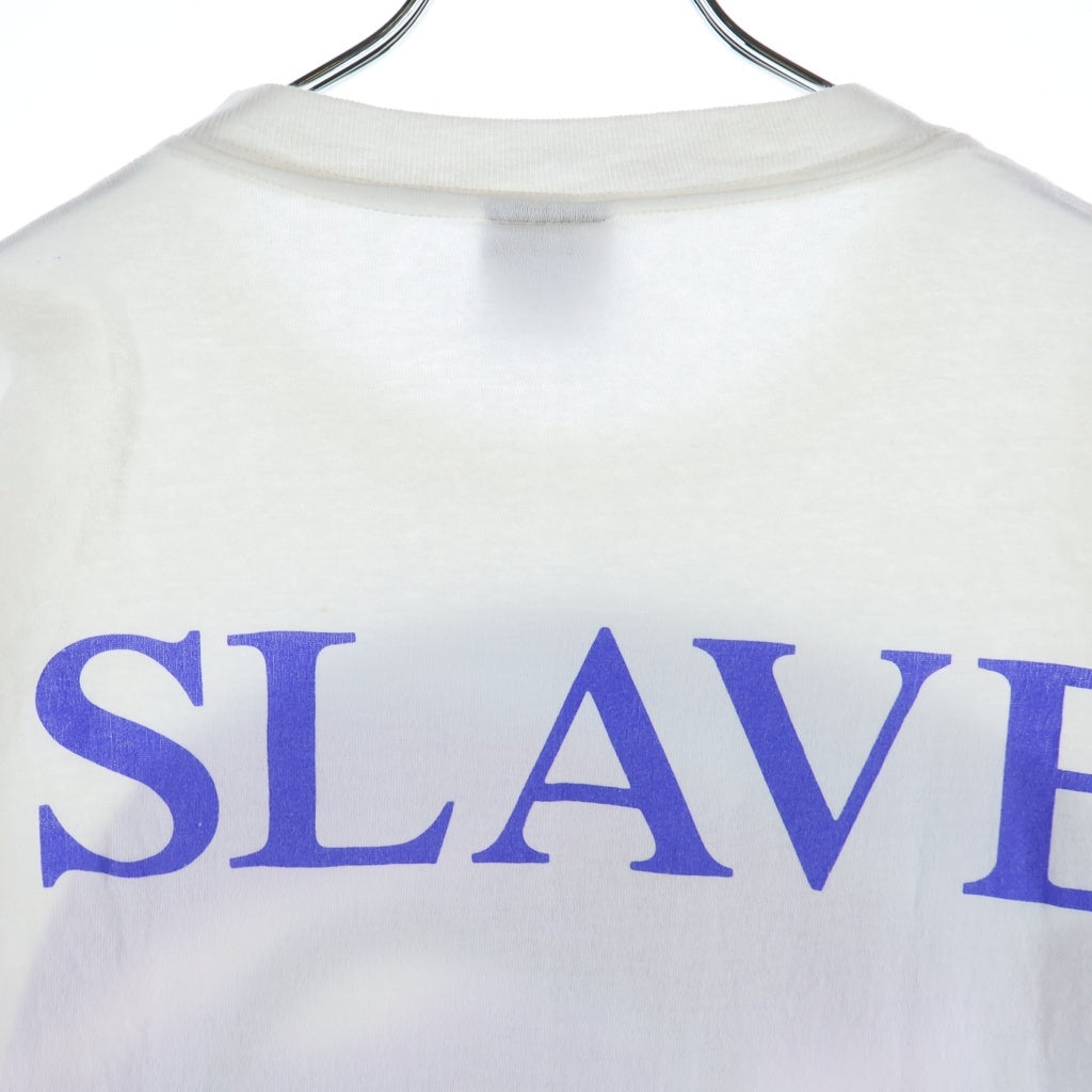 VINTAGE(ヴィンテージ) 90S DEEP PURPLE LOGO PRINT TEE ディープパープル 半袖カットソーTシャツ ホワイト