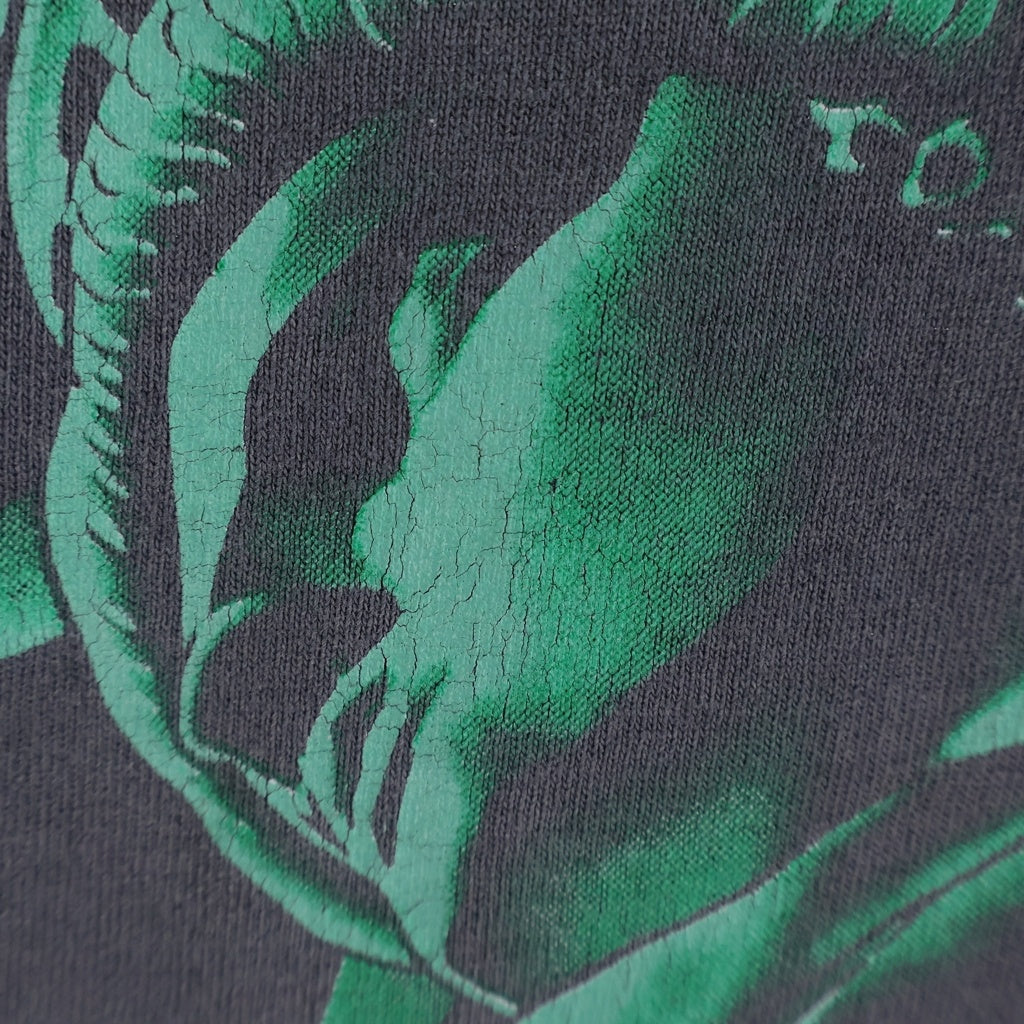 HARLEY DAVIDSON(ハーレーダビッドソン) NEW YORK CAFE STATUE OF LIBERTY 自由の女神 フロントプリント 半袖Tシャツ カットソー ブラック