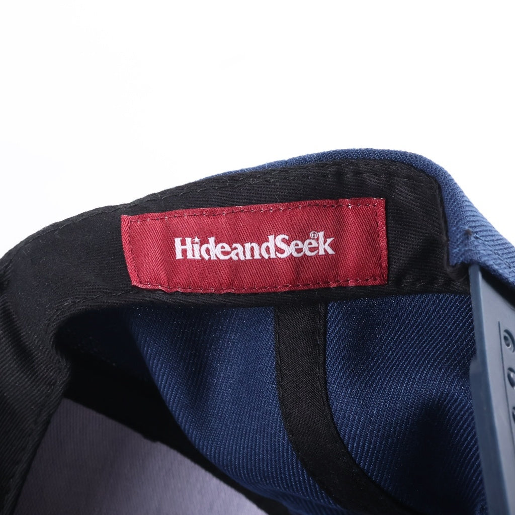 Hideandseek(ハイドアンドシーク) × ToruNishiura BASEBALL CAP NA ベースボールキャップ ネイビー