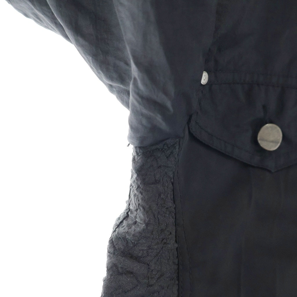 ADER ERROR(アーダーエラー) 3 MIX FABRIC JACKET 3ミックス ファブリック ジャケット ブラック BO01SSJK0104BK