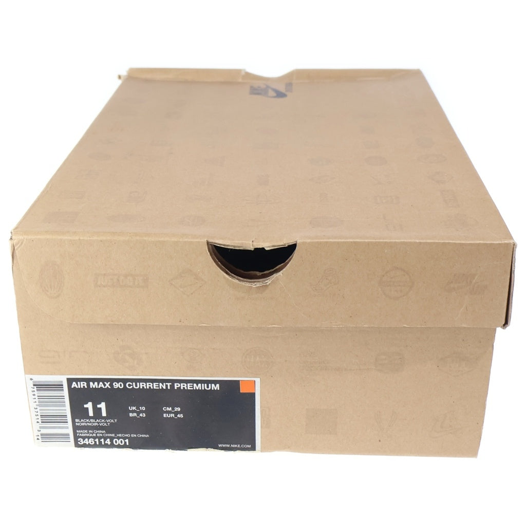 NIKE(ナイキ) ×KAWS AIR MAX90 CURRENT PRM カウズ エアマックス90 カレント プレミアム ローカットスニーカー ブラック US11/29cm 346114-001