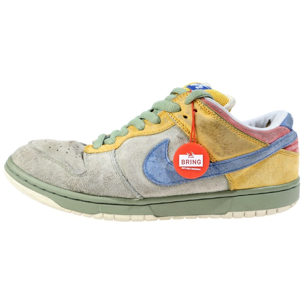 NIKE(ナイキ) Dunk Low Pro Puff N Stuff SB ダンク プロ パフ アンド スタッフ US10.5/28.5cm ベージュ/イエロー 313170-341