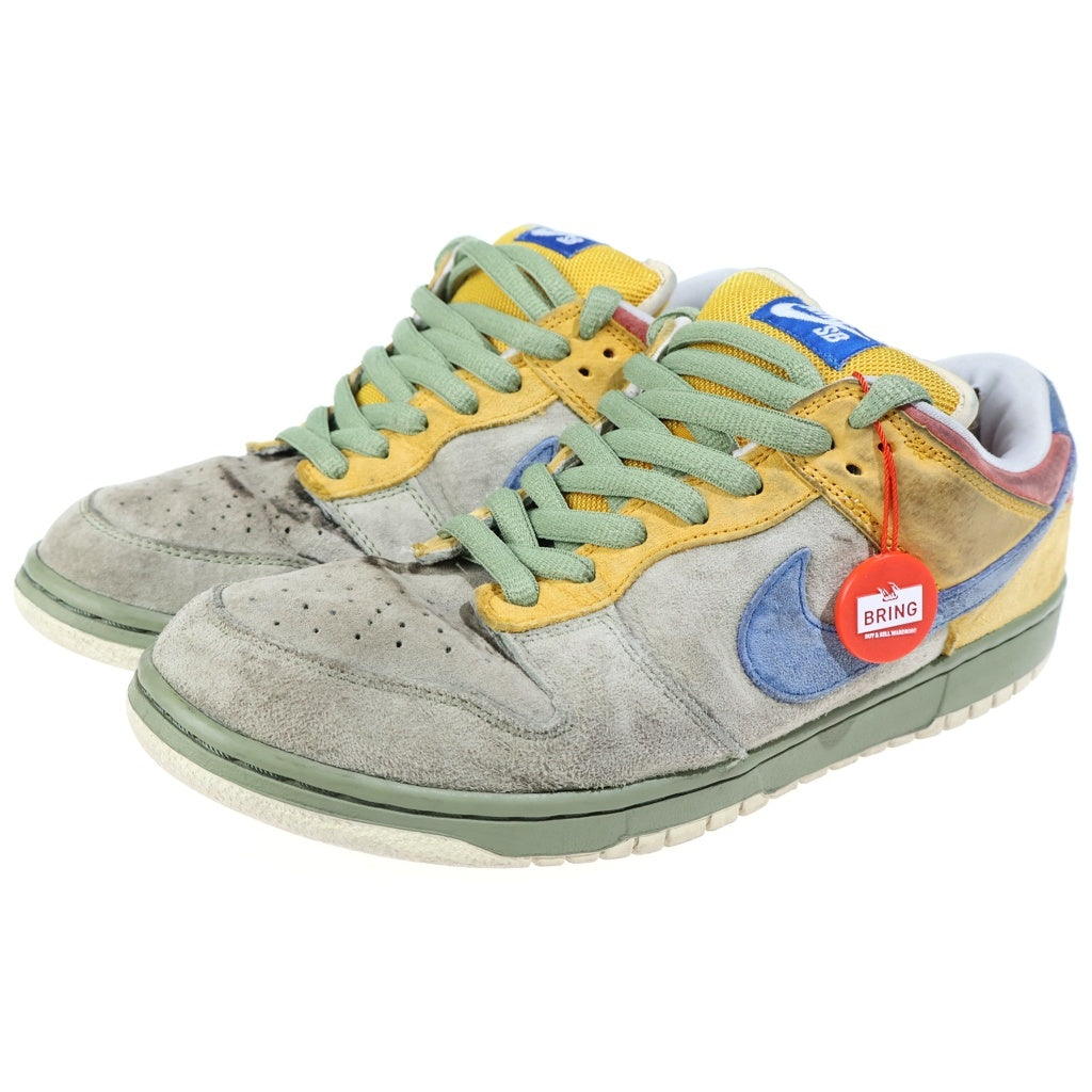 NIKE(ナイキ) Dunk Low Pro Puff N Stuff SB ダンク プロ パフ アンド スタッフ US10.5/28.5cm ベージュ/イエロー 313170-341