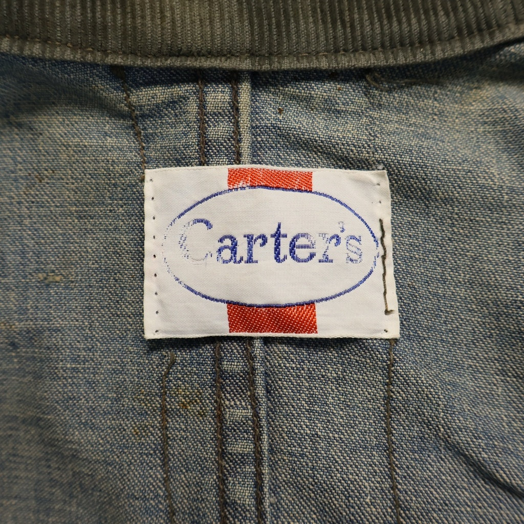 VINTAGE(ヴィンテージ) 60-70S CARTERS DENIM COVER ALL デニムカバーオール デニムジャケット インディゴ