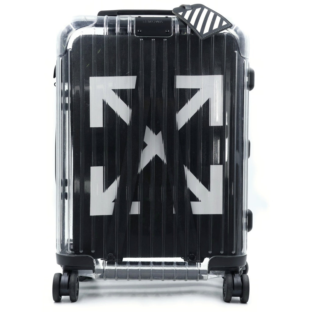 OFF-WHITE(オフホワイト) ×RIMOWA Essential See Through リモア エッセンシャル トラベルキャリー クリア レディース