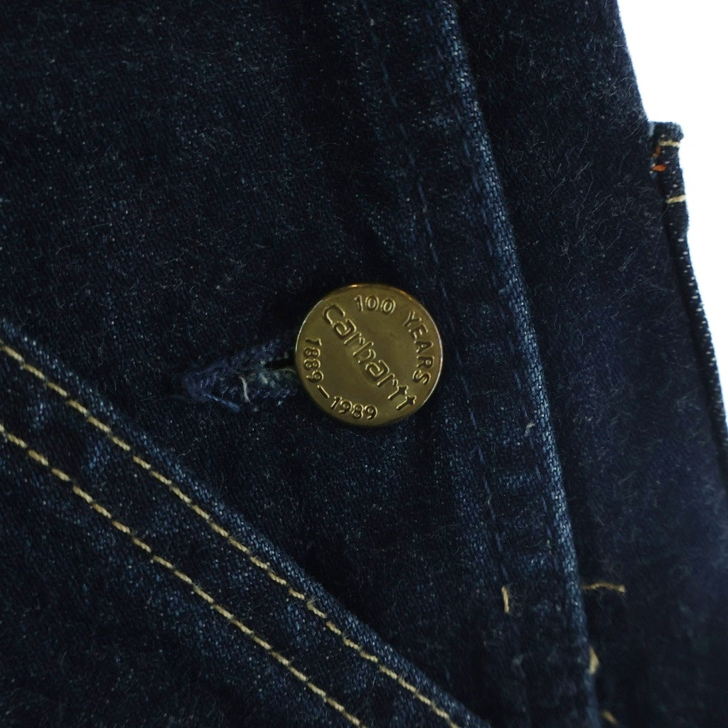 CARHARTT(カーハート) 100 YEARS 1889-1989 DENIM OVERALL 100周年 日本製 デニム オーバーオール インディゴ CH-179 E 520-0907 0188