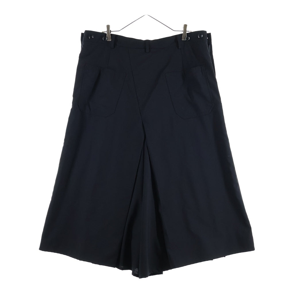 Y's BANG ON!(ワイズバングオン) 21SS NO11 袴 ウール ハカマパンツ ブラック YA-P11-158