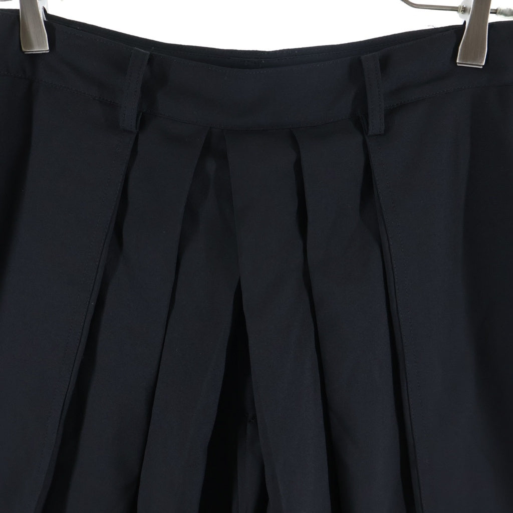 Y's BANG ON!(ワイズバングオン) 21SS NO11 袴 ウール ハカマパンツ ブラック YA-P11-158