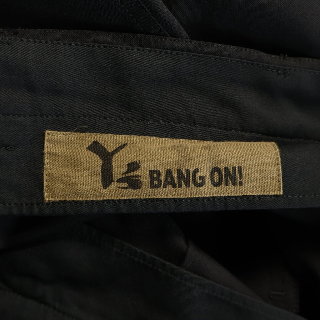 Y's BANG ON!(ワイズバングオン) 21SS NO11 袴 ウール ハカマパンツ ブラック YA-P11-158