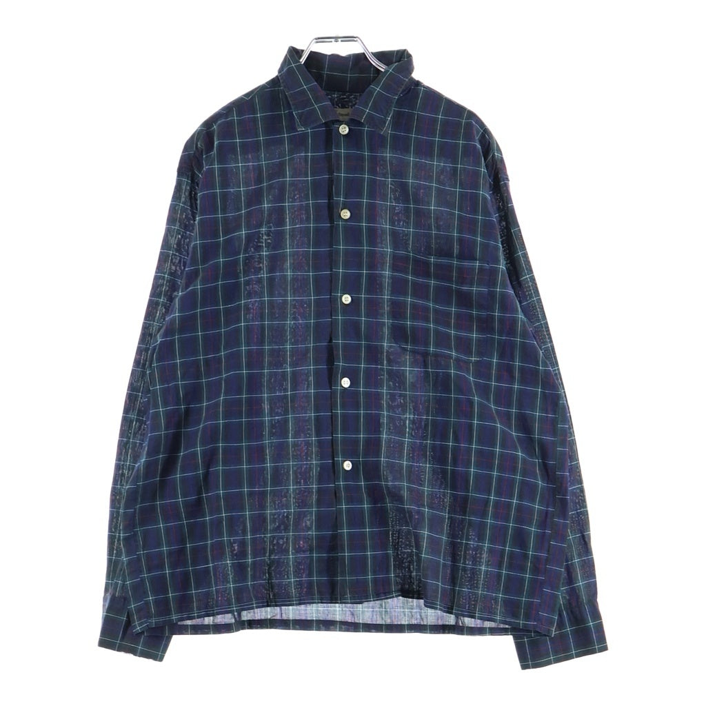 VINTAGE(ヴィンテージ) 60S METROPOLE CLASSICS (メトロポール クラシックス) COTTON CHECK L/S SHIRT コットン チェック 長袖 シャツ ブルー/グリーン/ブラック