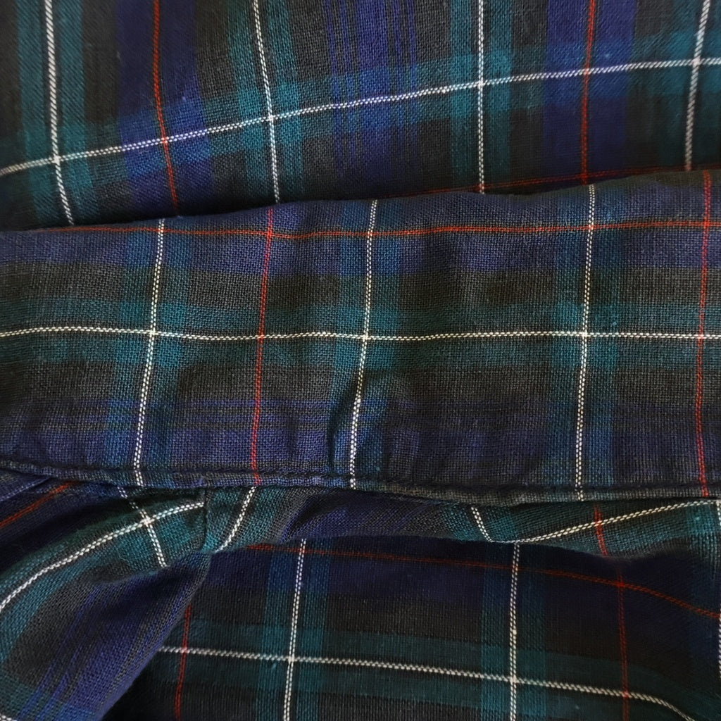 VINTAGE(ヴィンテージ) 60S METROPOLE CLASSICS (メトロポール クラシックス) COTTON CHECK L/S SHIRT コットン チェック 長袖 シャツ ブルー/グリーン/ブラック