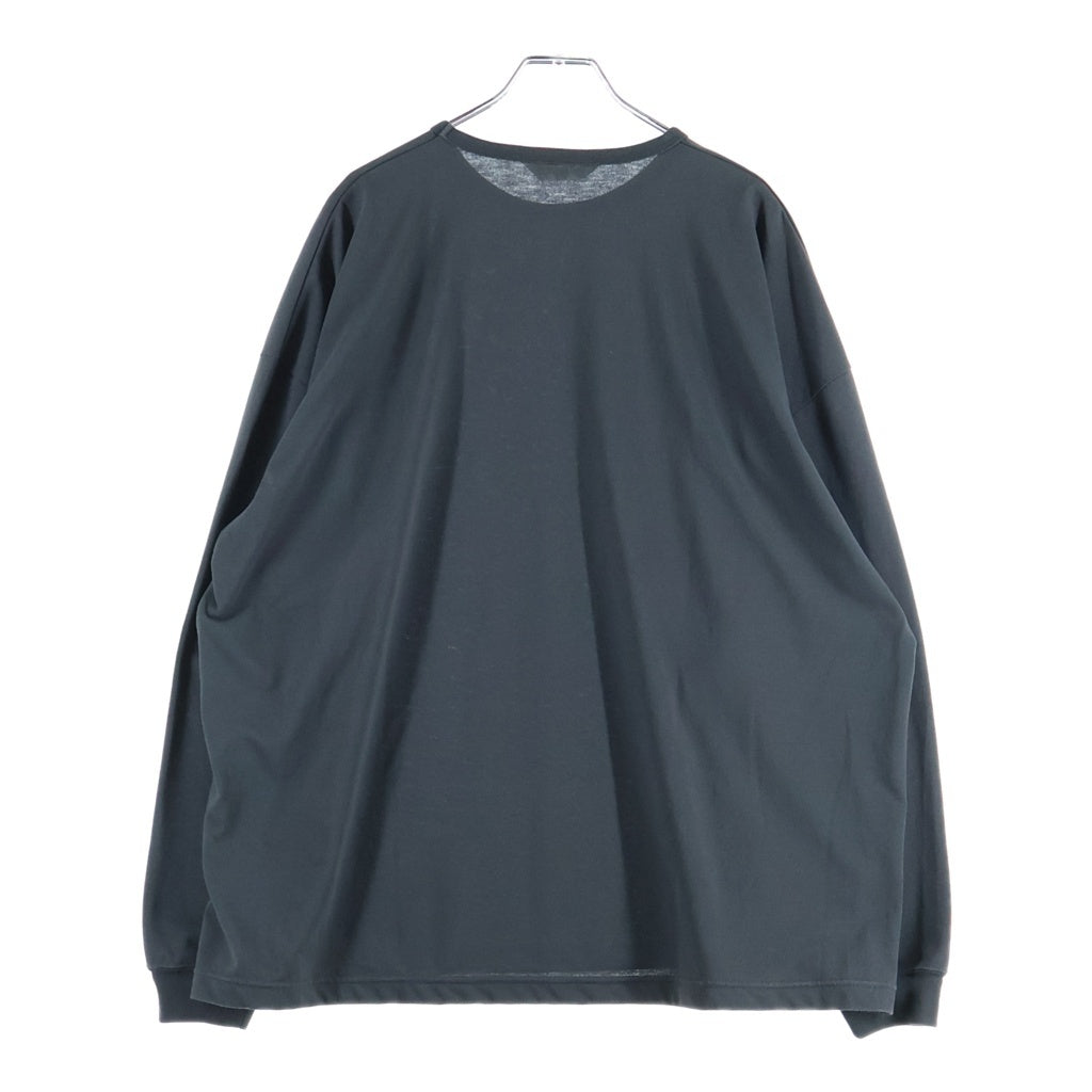 COOTIE(クーティー) OVERSIZED L/S TEE オーバーサイズ 長袖 カットソー グレー