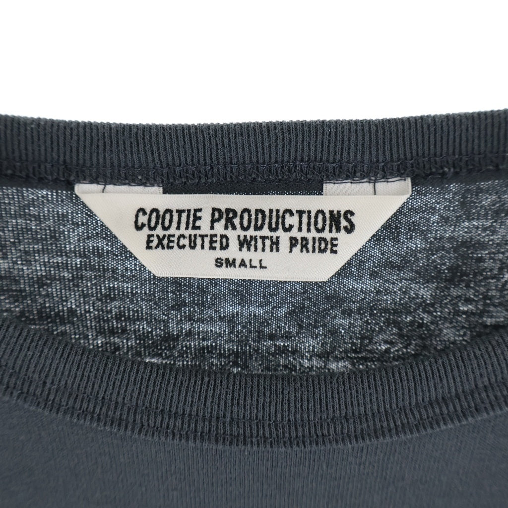 COOTIE(クーティー) OVERSIZED L/S TEE オーバーサイズ 長袖 カットソー グレー
