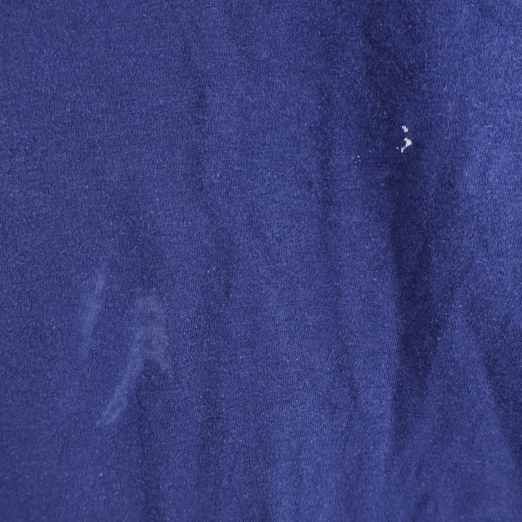 L.L.Bean(エルエルビーン) 80-90S VINTAGE LOGO TEE USA製 ヴィンテージ 筆記体ロゴ プリント 半袖Tシャツ カットソー ネイビー