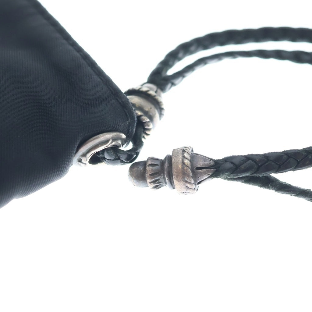CHROME HEARTS(クロムハーツ) 2ZIP WALLET NYLON 2ジップ ウォレット 財布 ナイロン ブラック