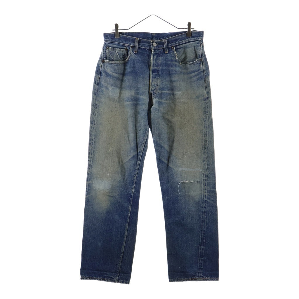 Levi's(リーバイス) 60S VINTAGE 501 BIG E 前期 Vステッチ ボタン裏刻印J 足長R デニムパンツ インディゴ