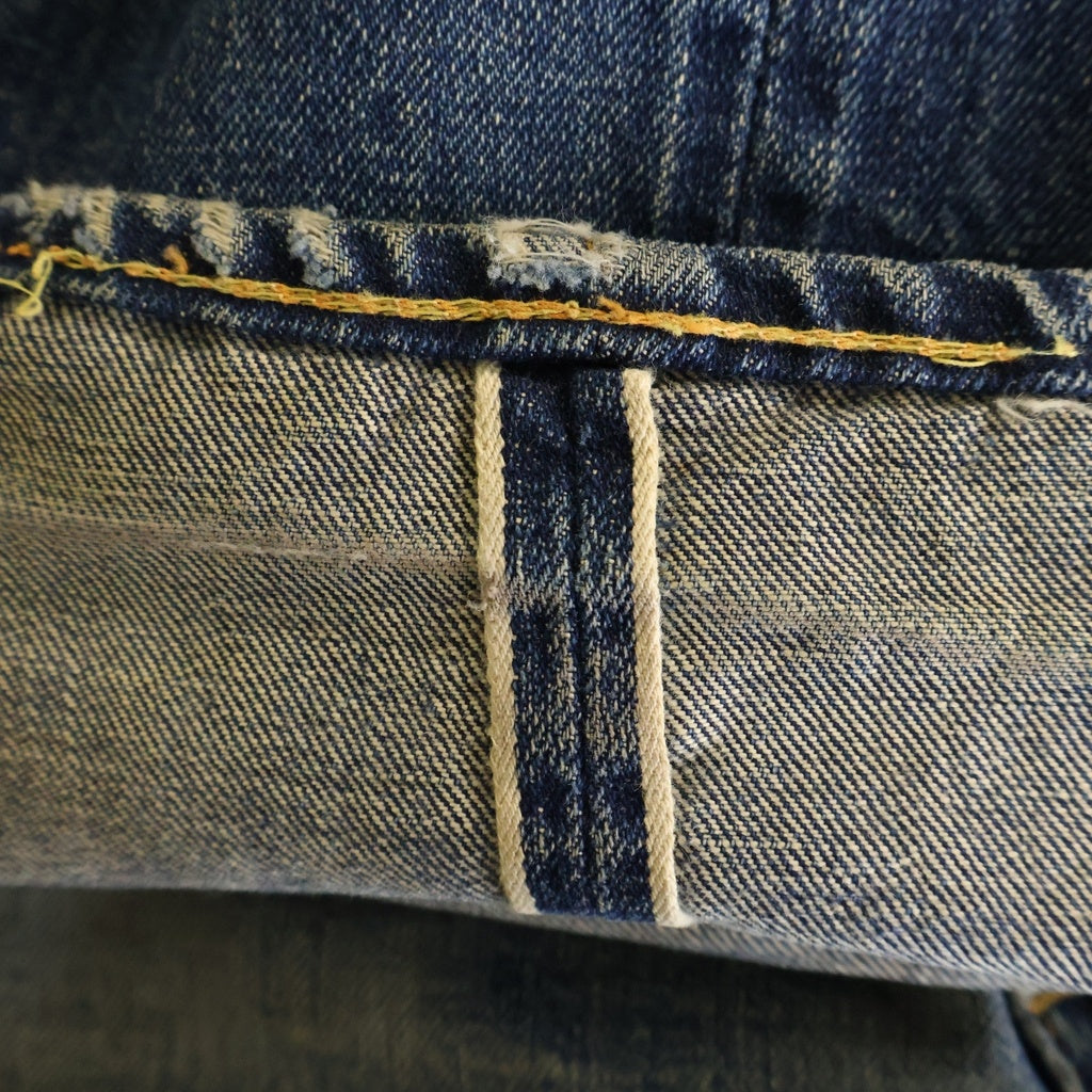 Levi's(リーバイス) 60S VINTAGE 501 BIG E 前期 Vステッチ ボタン裏刻印J 足長R デニムパンツ インディゴ
