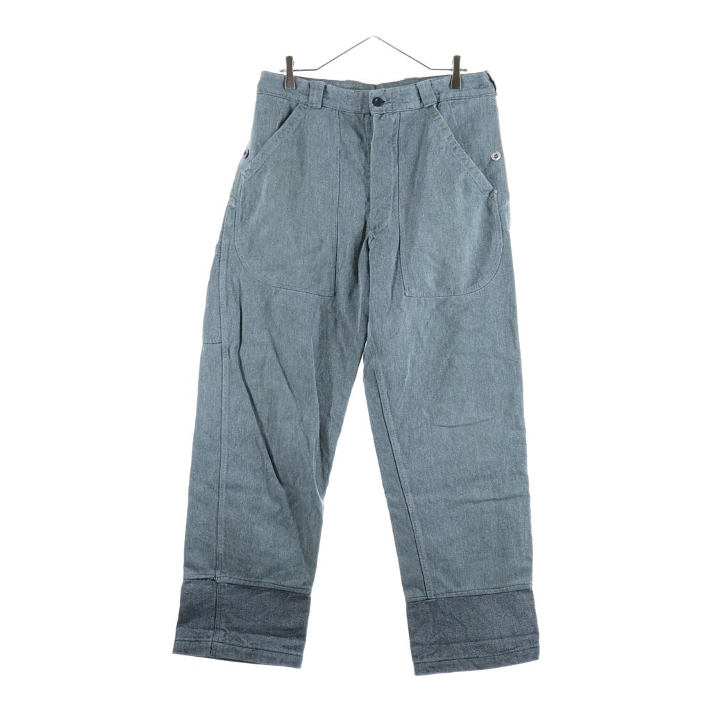 VINTAGE(ヴィンテージ) 50s Swiss Army Denim Work Pants スイス軍 デニム ワーク パンツ グレー