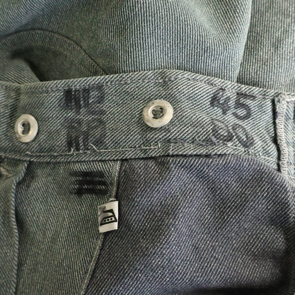 VINTAGE(ヴィンテージ) 50s Swiss Army Denim Work Pants スイス軍 デニム ワーク パンツ グレー