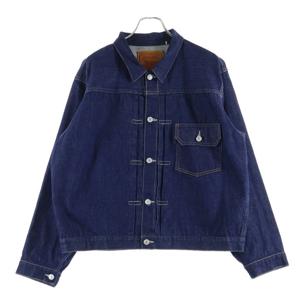 Levi's VINTAGE CLOTHING(リーバイス ビンテージ クロージング) 506XXE TYPE 1st DENIM JACKET 復刻 針刺しバックル ファースト Tバック デニムジャケット インディゴ PC9-70506-0028
