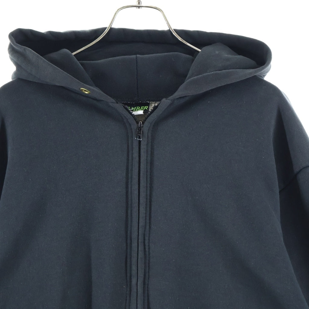 VINTAGE(ヴィンテージ) 90S CAMBER DOUBLE FACE ZIP UP HOODIE ダブルフェイス ジップアップ フーディー ブラック