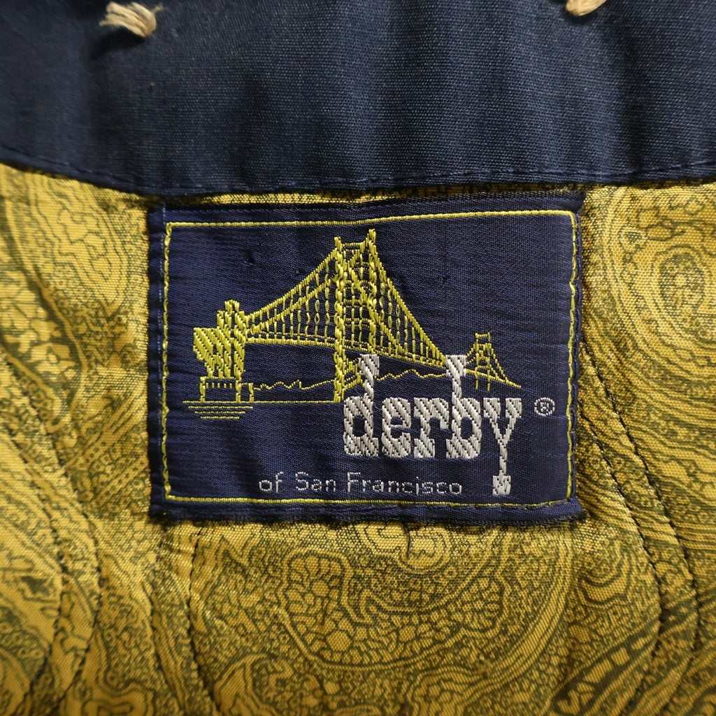 VINTAGE(ヴィンテージ) 70-80S OF SAN FRANCISCO (ダービー オブ サンフランシスコ) DERBY JACKET ダービージャケット ネイビー