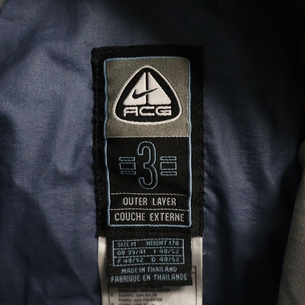 NIKE ACG(ナイキエーシージー) 90-00S KAYAK PULLOVER JACKET カヤック プルオーバー ジャケット ネイビー