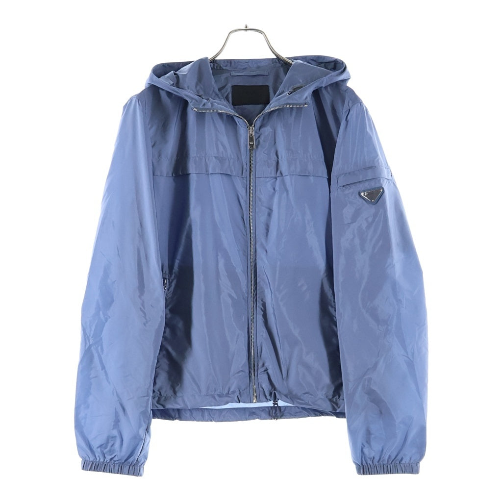 PRADA(プラダ) Triangle Plate Nylon Hood Jacket トライアングルロゴジップアップナイロンジャケット SGA466 R131 Q04