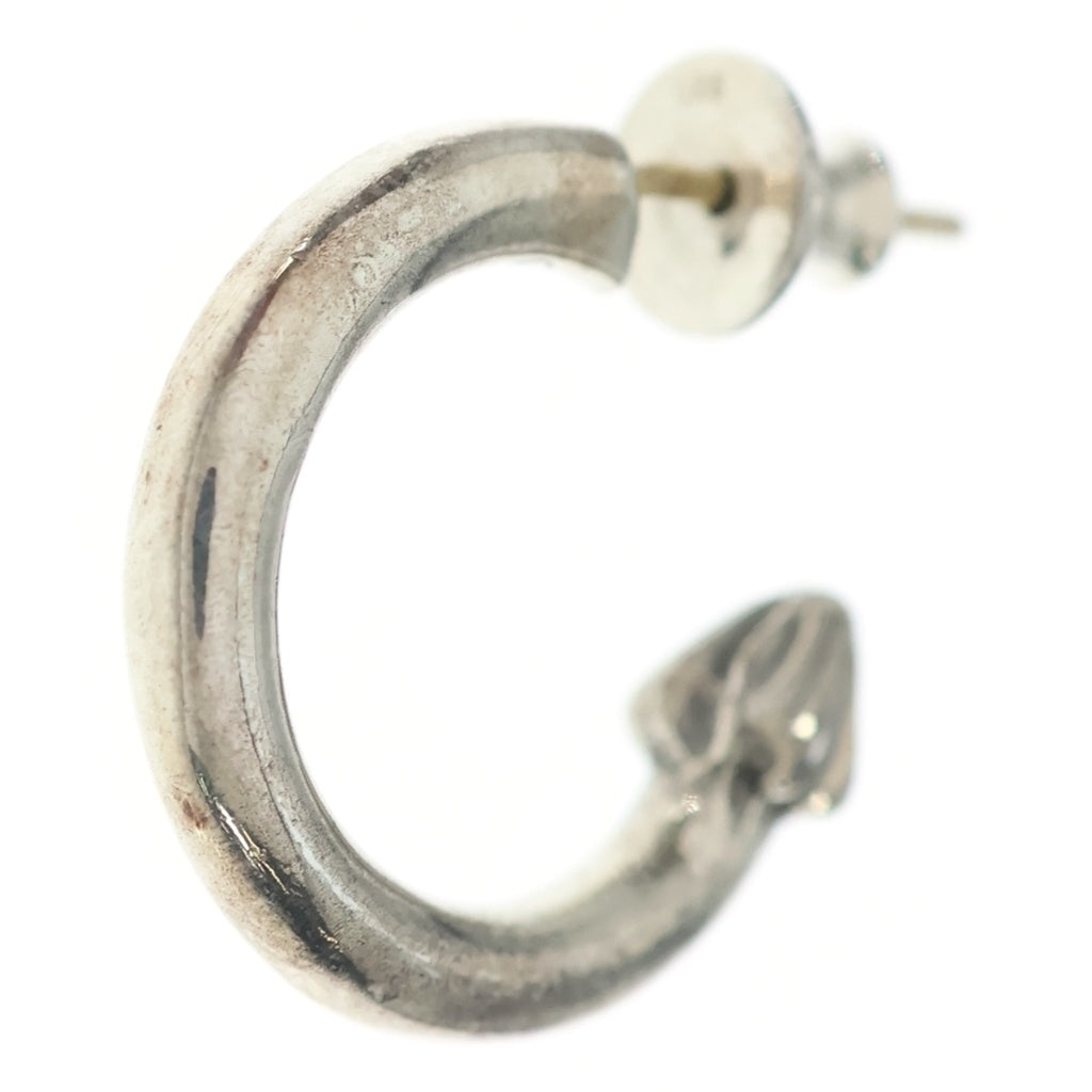 CHROME HEARTS(クロムハーツ) HOOP PLAIN プレーン フープピアス シルバー BCA101