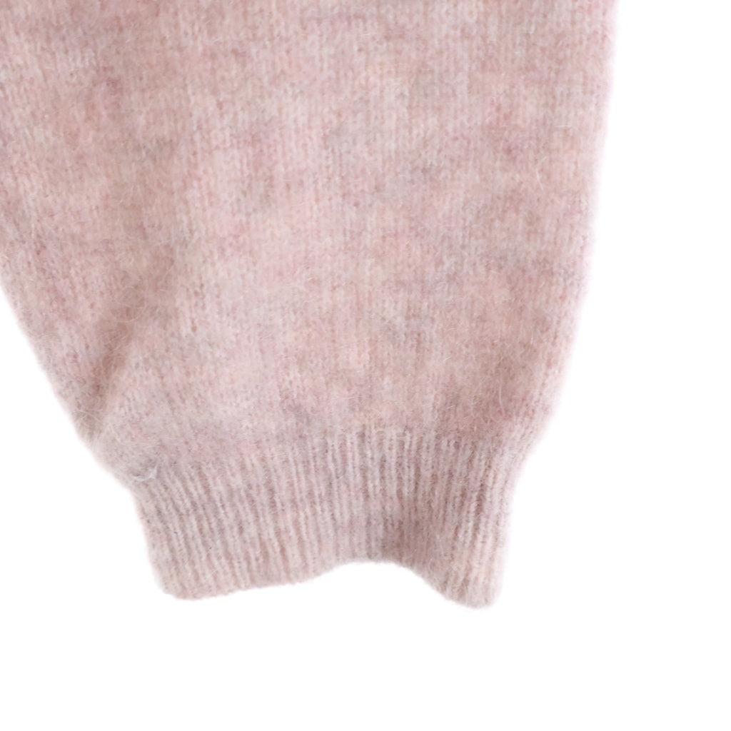 Acne Studios(アクネ ストゥディオズ) KNIT POWDER PINK DRAMATIC MOHAIR ドラマチックモヘアピンクパウダーニット クルーネックモヘアニット ピンク A60034 レディース