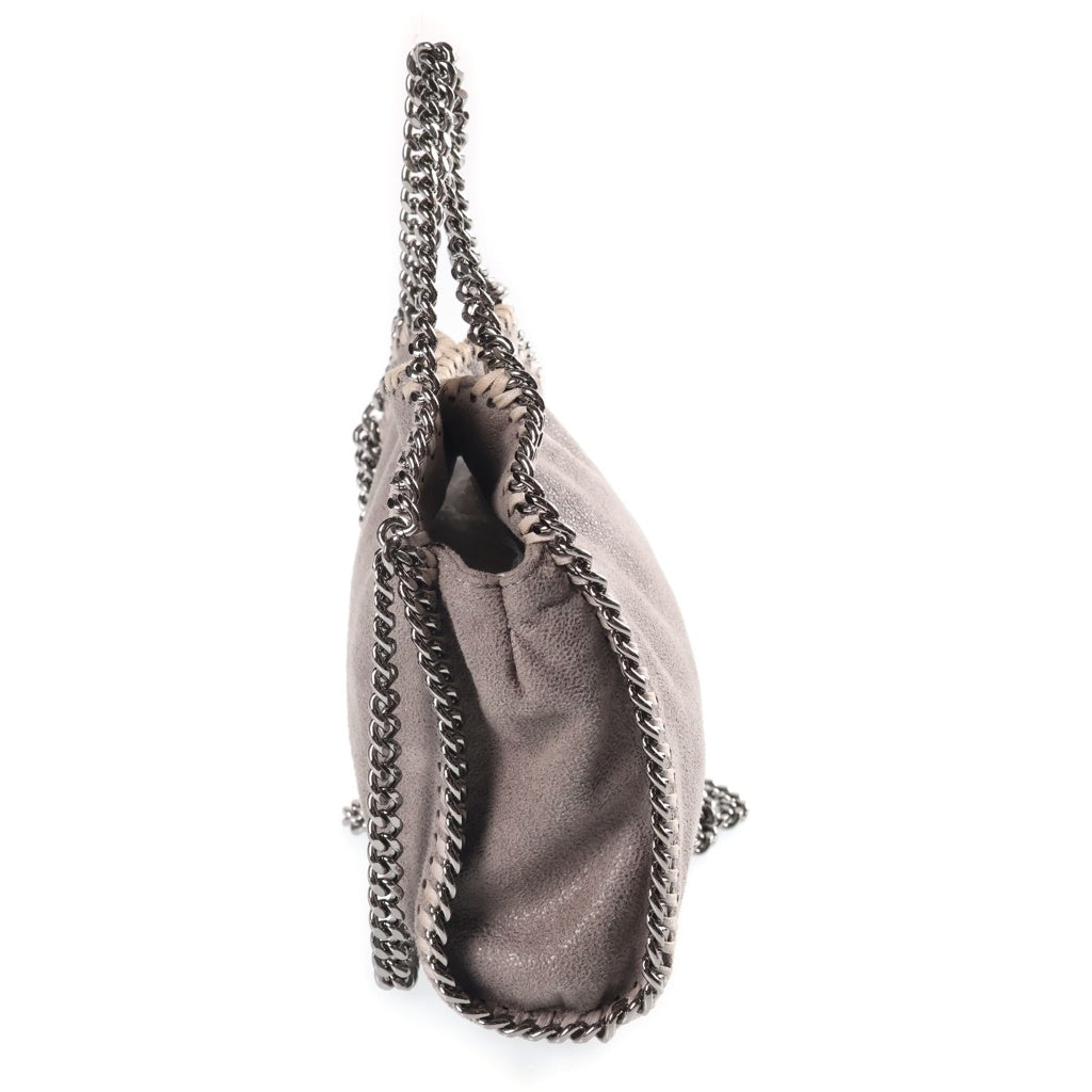 STELLA McCARTNEY(ステラマッカートニー) FALABELLA TINY TOTE BAG ファラベラタイニートートバッグ グレー レディース