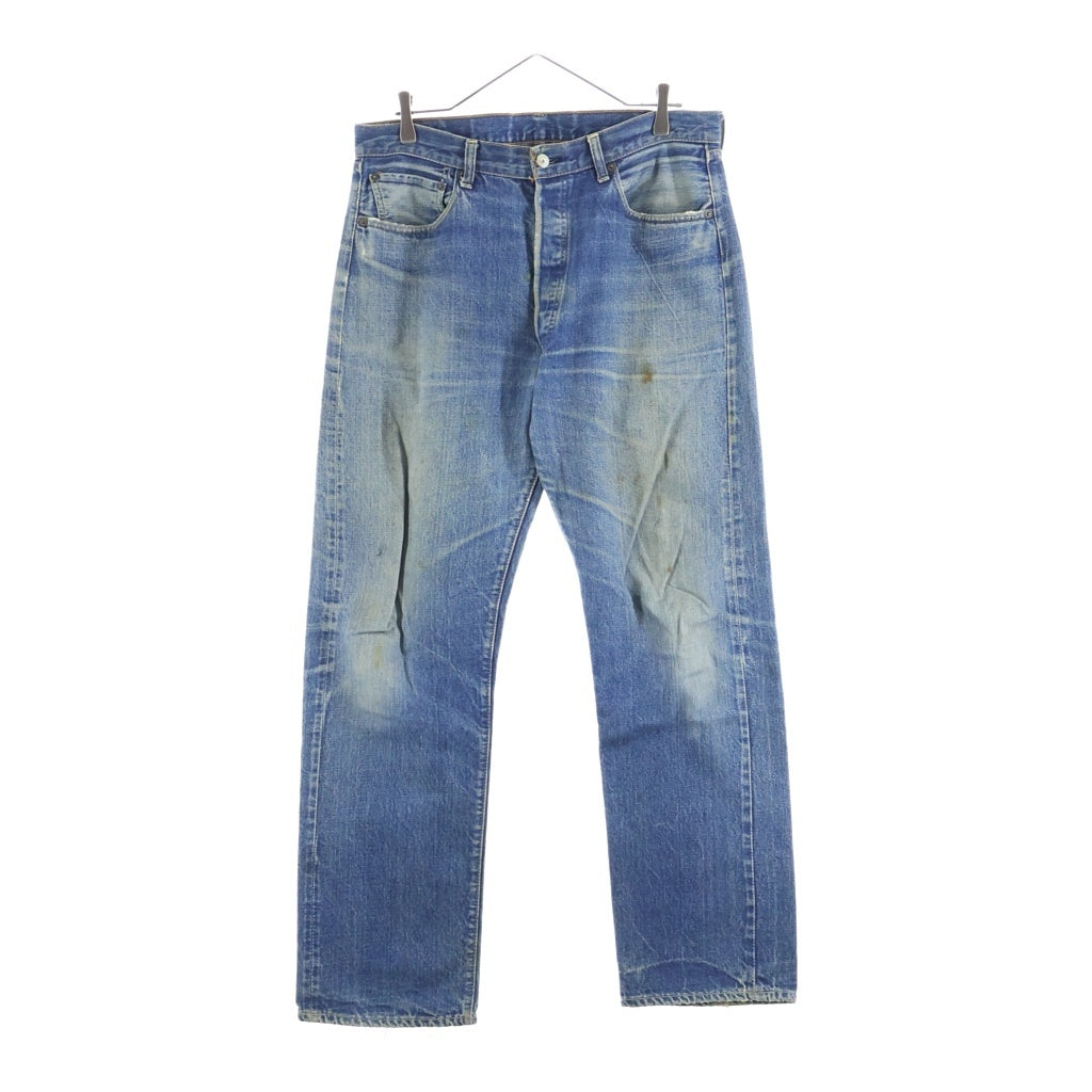 Levi's(リーバイス) 70S VINTAGE 501 66前期 スモールe 紙パッチ ボタン裏6 ボタンフライ デニム パンツ インディゴ