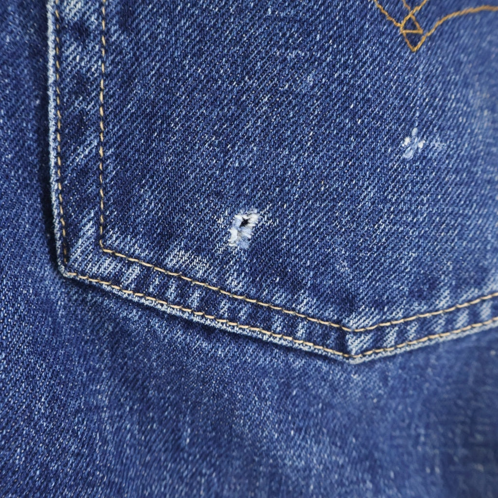 Levi's(リーバイス) 60-70S 501 BIG E 後期 Aタイプ 並行ステッチ ボタン裏刻印6 足長R デニムパンツ インディゴ