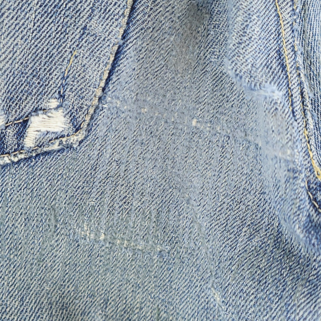 Levi's(リーバイス) 40-50S VINTAGE 503BXX BIG E 均等V 片面タブ 通常R 革パッチ コインポケット裏耳付き デニムパンツ インディゴ