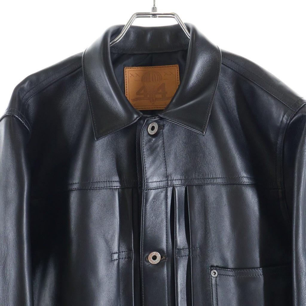 JELADO(ジェラード) 44 LEATHER JACKET 1st TYPE 大戦モデル 月桂樹ボタン 馬革 レザージャケット ブラック