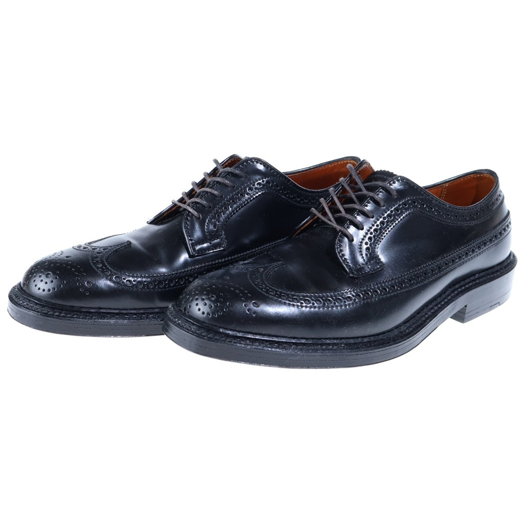 Alden(オールデン) 9751 LONG WING DRESS SHOES ロング ウィングチップ ドレスシューズ ブラック
