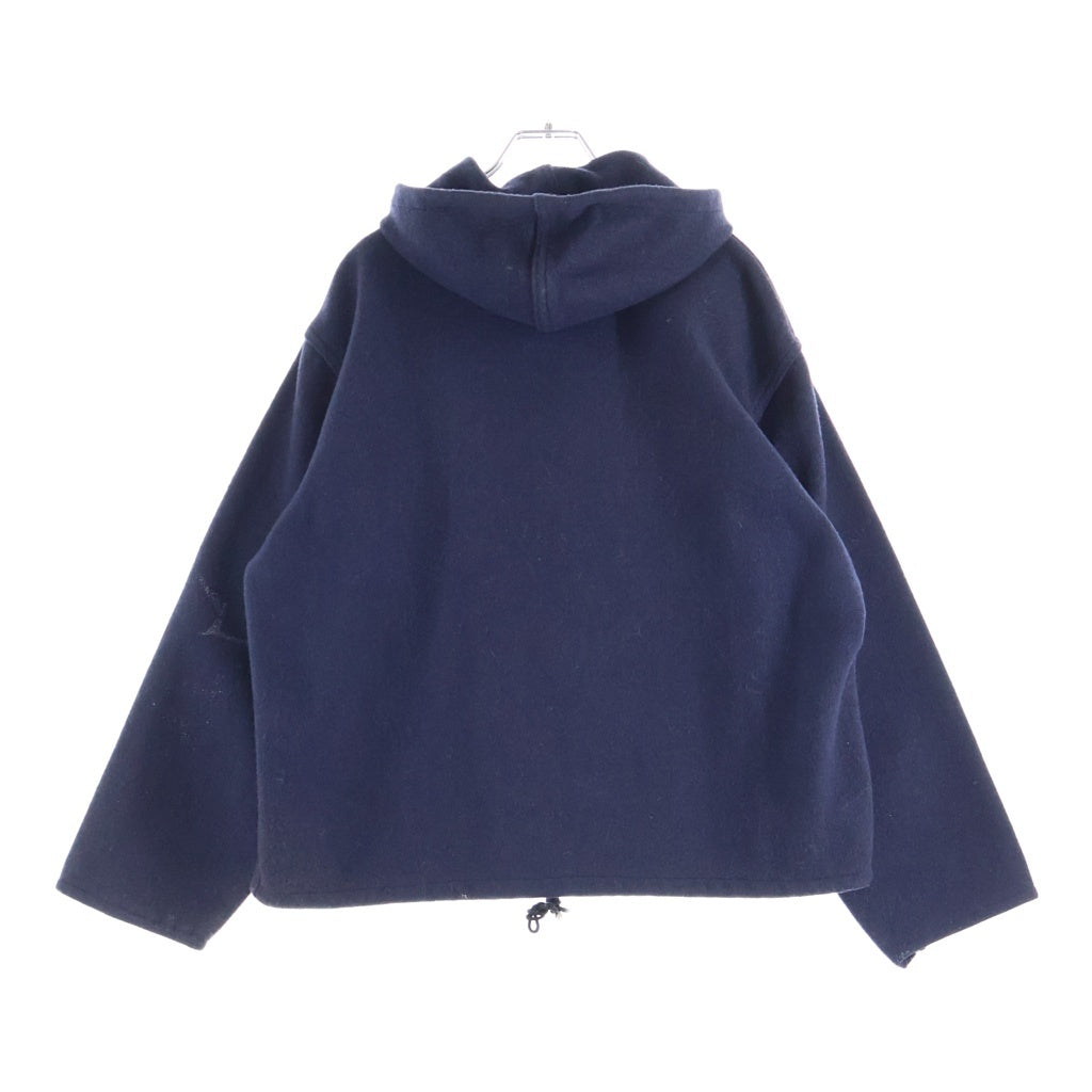 CHAMPION(チャンピオン) 60S VINTAGE WOOL HOODIE JACKET C中ランタグ ウール フーディー ジャケット ネイビー
